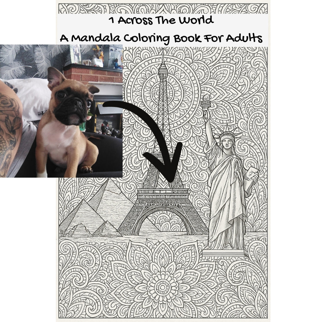 1 Across The World: A Mandala Coloring Book For Adults