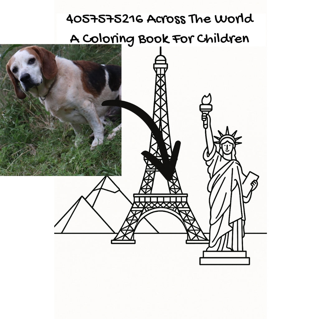 4057575216 Across The World: A Coloring Book For Children