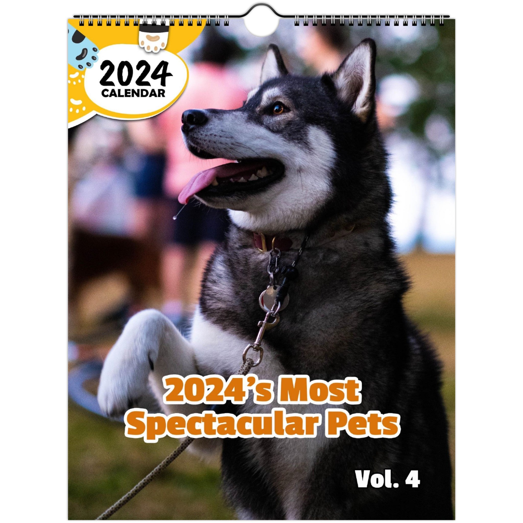 2024's Most Spectacular Pets Volume Four: 2024 Wall Calendar (Published)