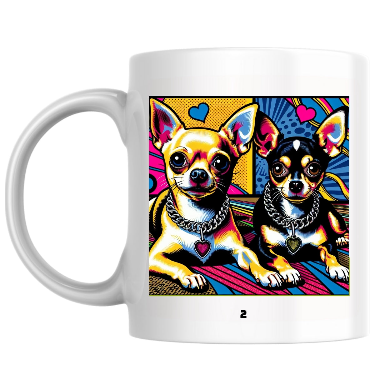 2 the Magnificent: Pop Art Coffee Mug