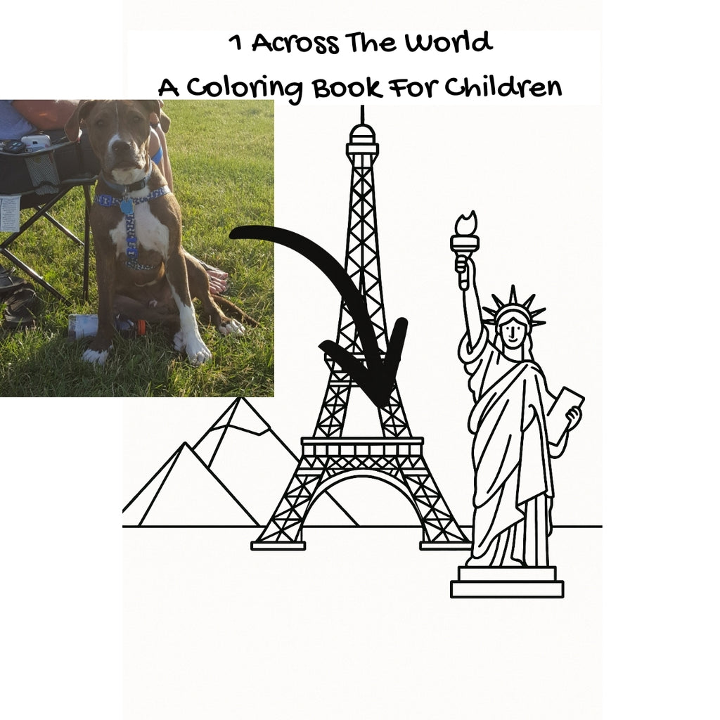 1 Across The World: A Coloring Book For Children