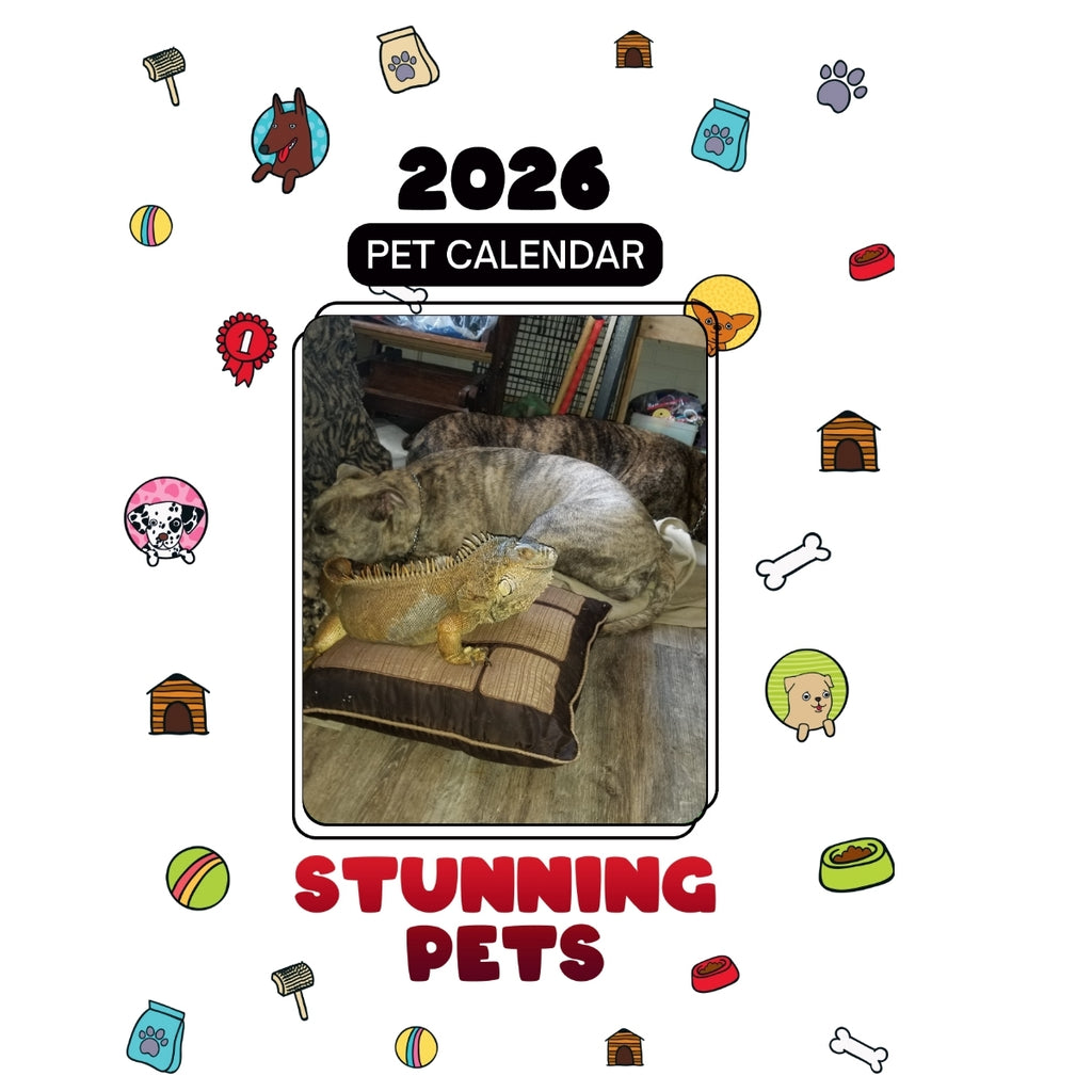 2 Headlines Stunning Pets: A 2026 Pet Calendar