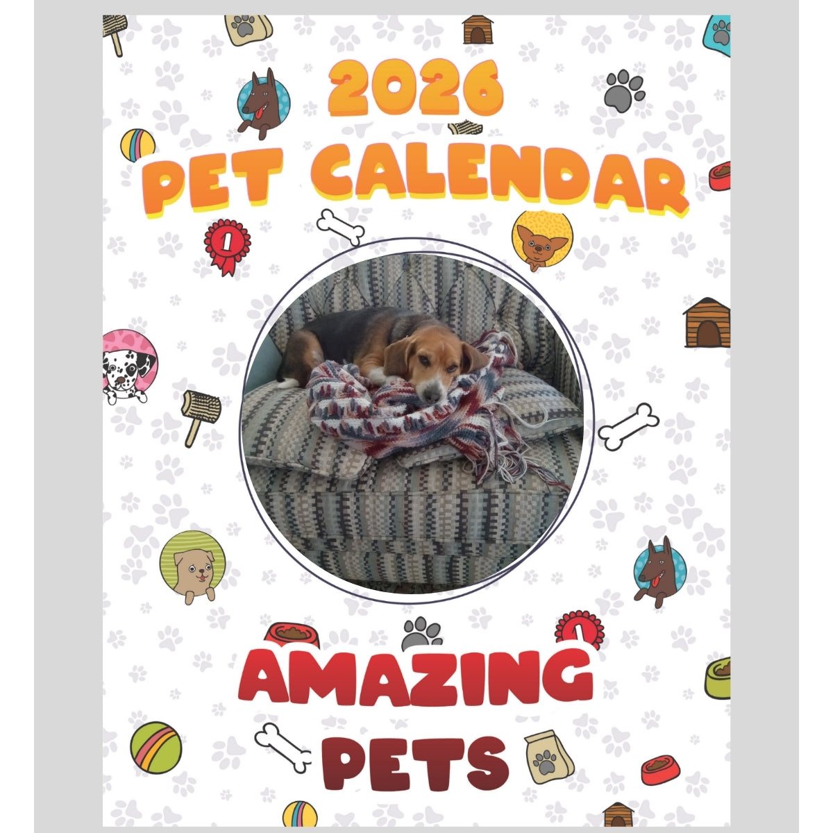 Axl rose regale beagle Bjerk Stars in Stunning Pets: A 2026 Pet Calendar