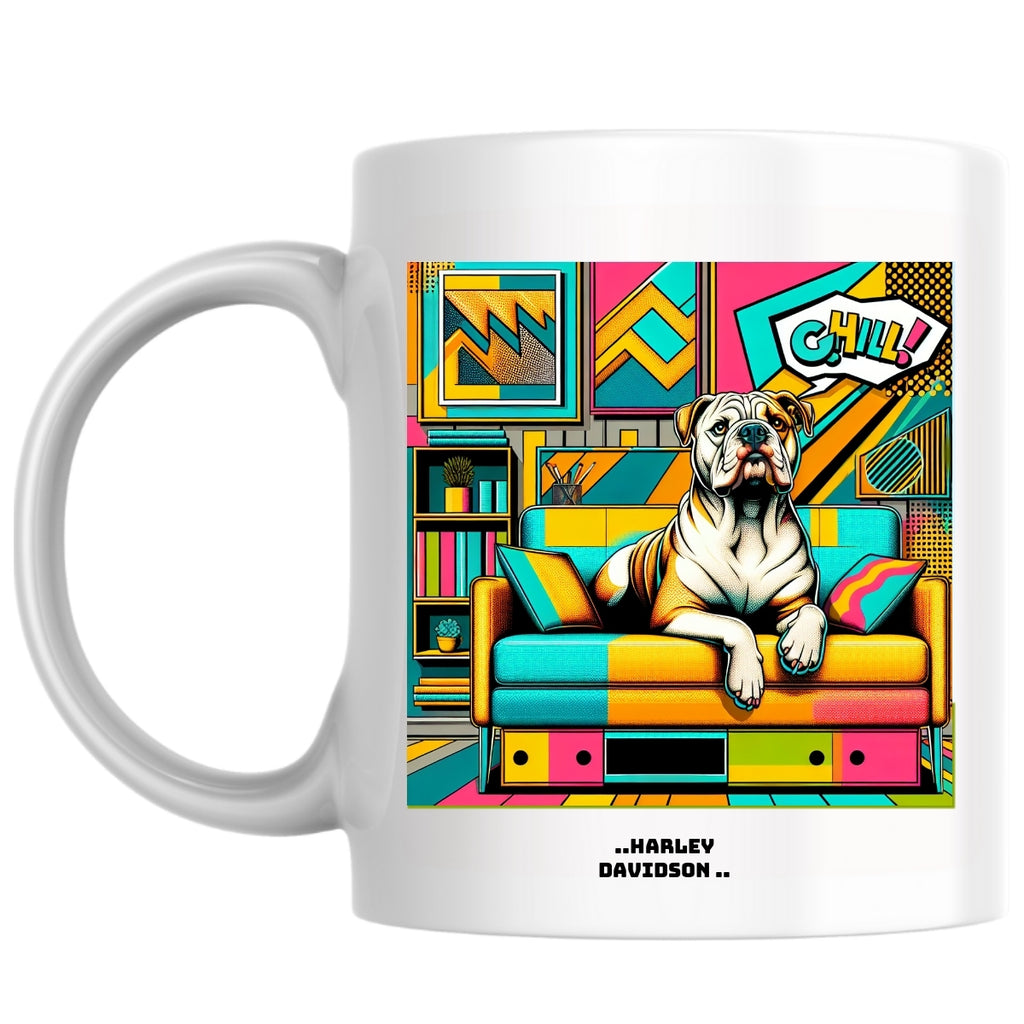 ..HARLEY DAVIDSON .. the Magnificent: Pop Art Coffee Mug