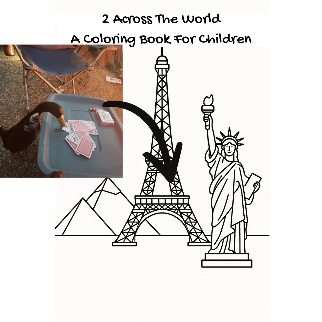 2 Across The World: A Coloring Book For Children