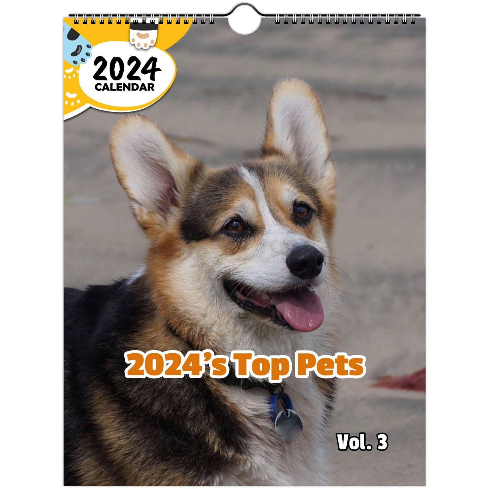 2024's Top Pets Volume Three: 2024 Wall Calendar (Published)