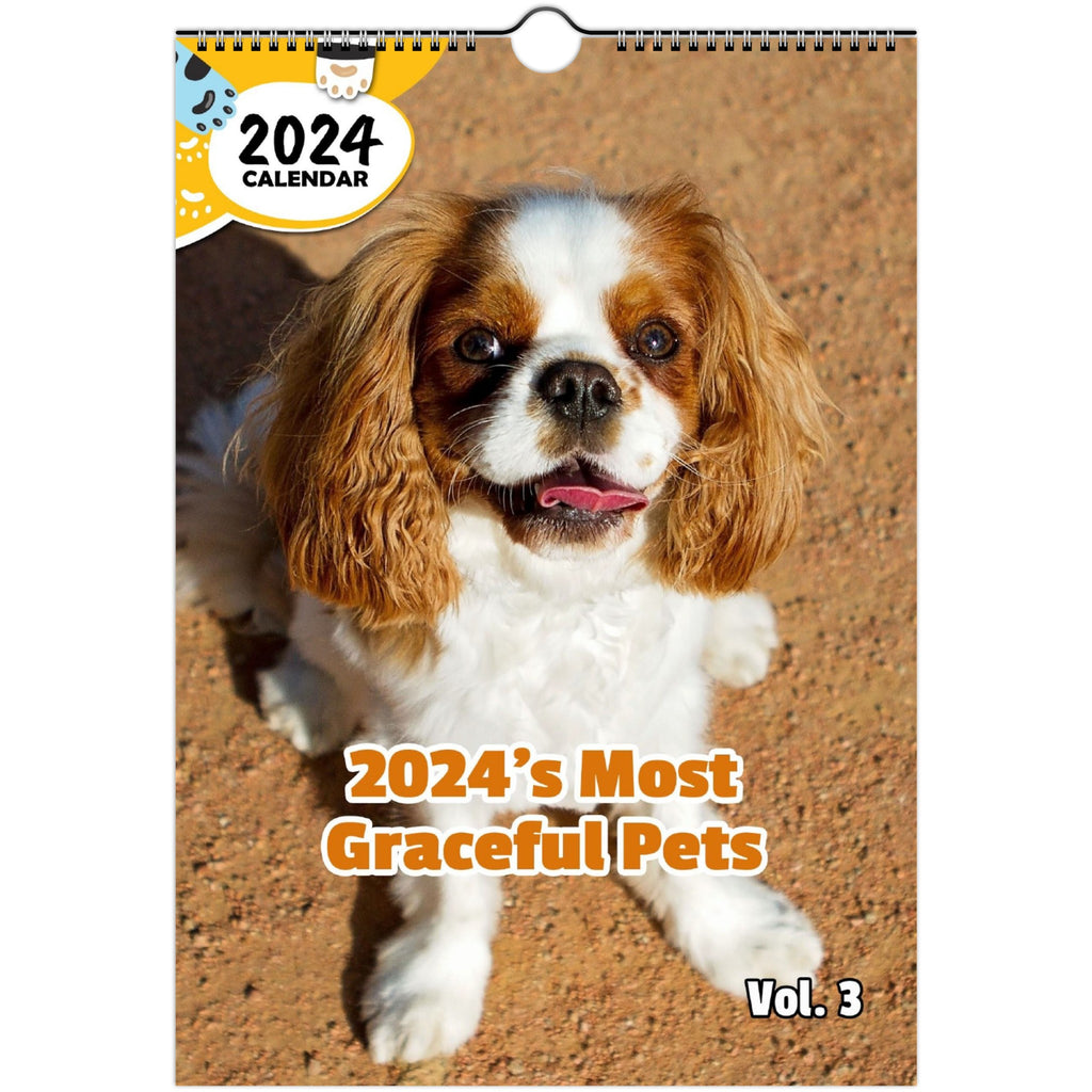 2024's Most Graceful Pets Volume Three: 2024 Wall Calendar (Published)