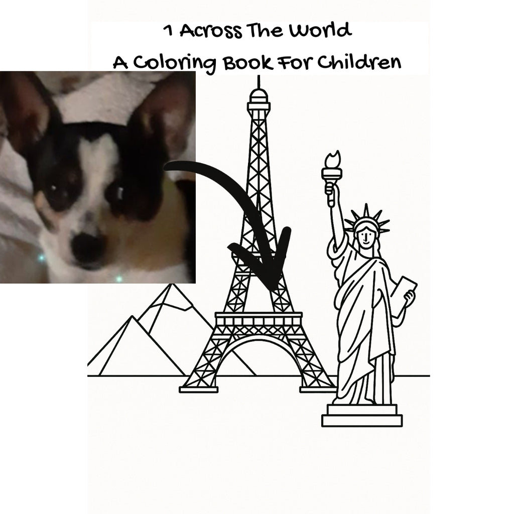 1 Across The World: A Coloring Book For Children