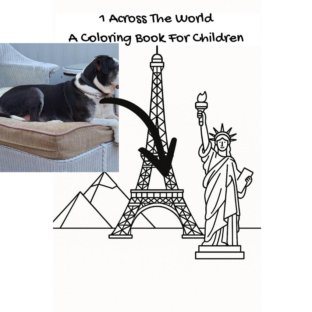 1 Across The World: A Coloring Book For Children