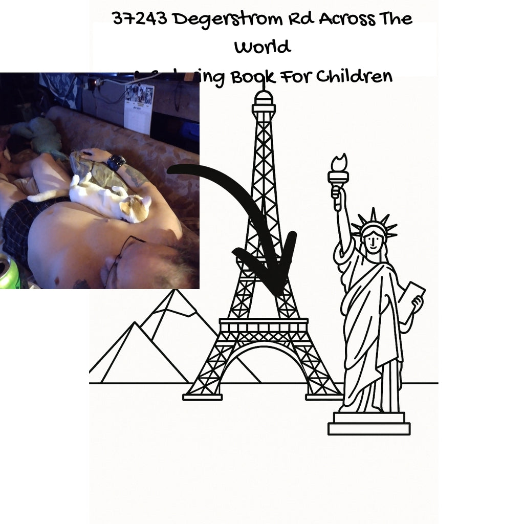 37243 Degerstrom Rd Across The World: A Coloring Book For Children