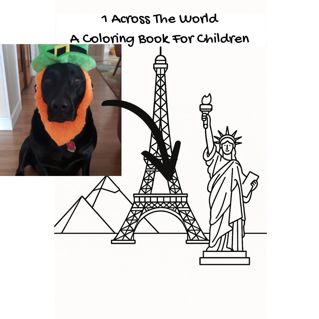 1 Across The World: A Coloring Book For Children