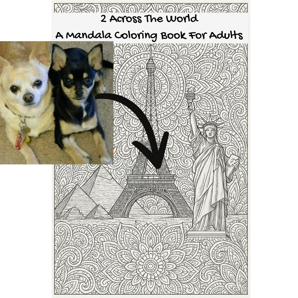 2 Across The World: A Mandala Coloring Book For Adults