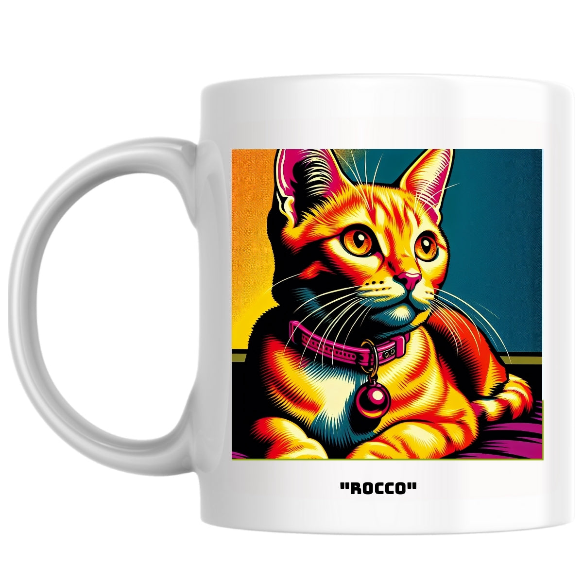 "Rocco" the Magnificent: Pop Art Coffee Mug