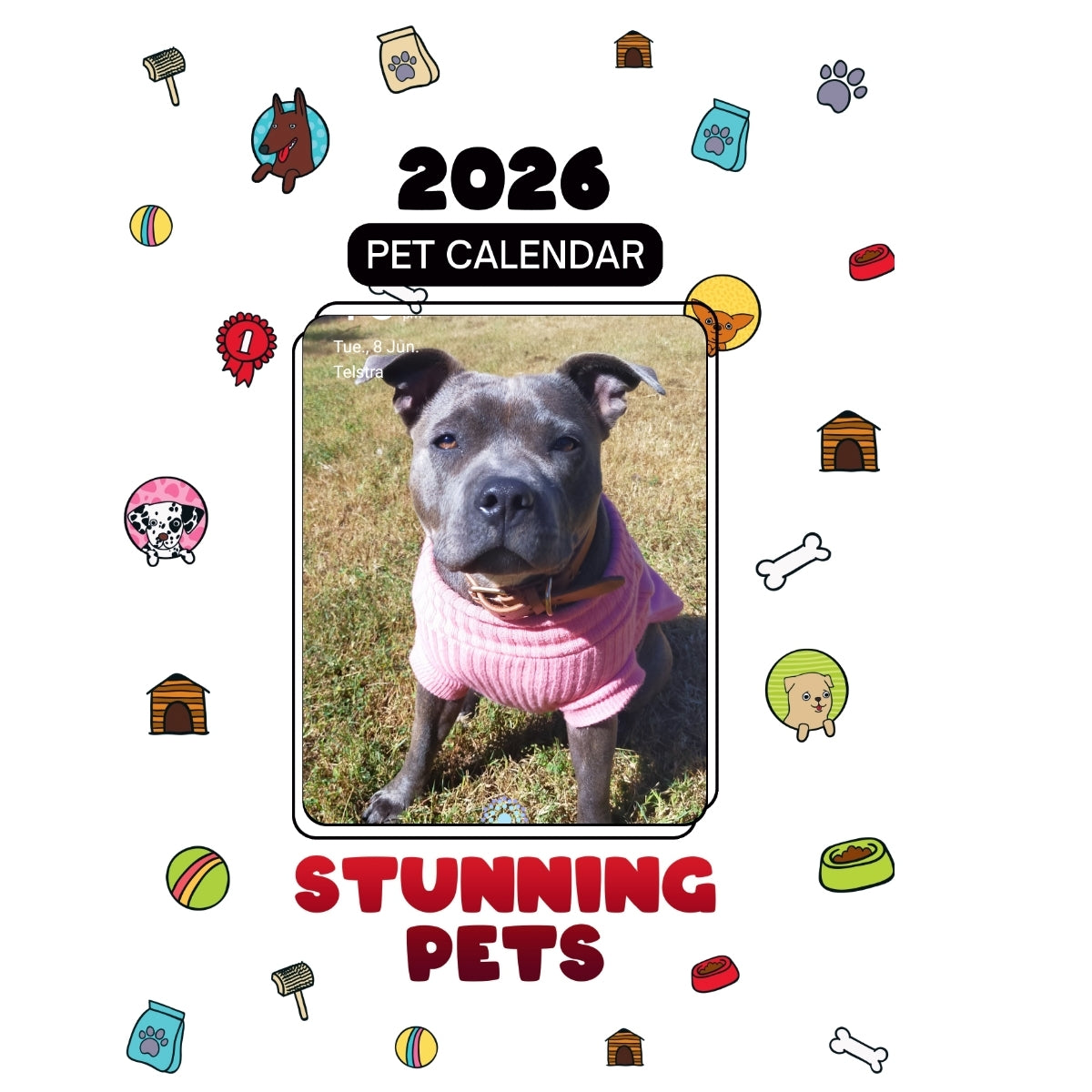 1 Headlines Stunning Pets: A 2026 Pet Calendar