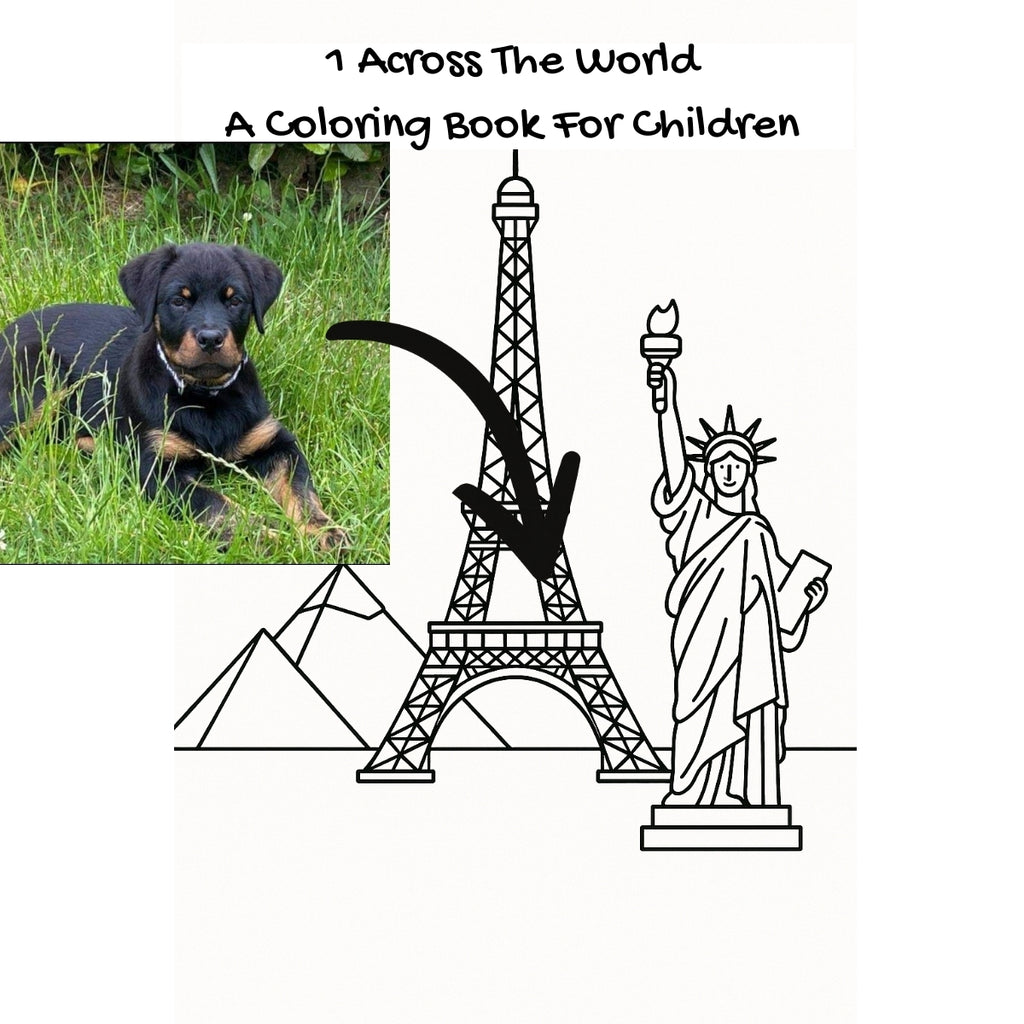 1 Across The World: A Coloring Book For Children