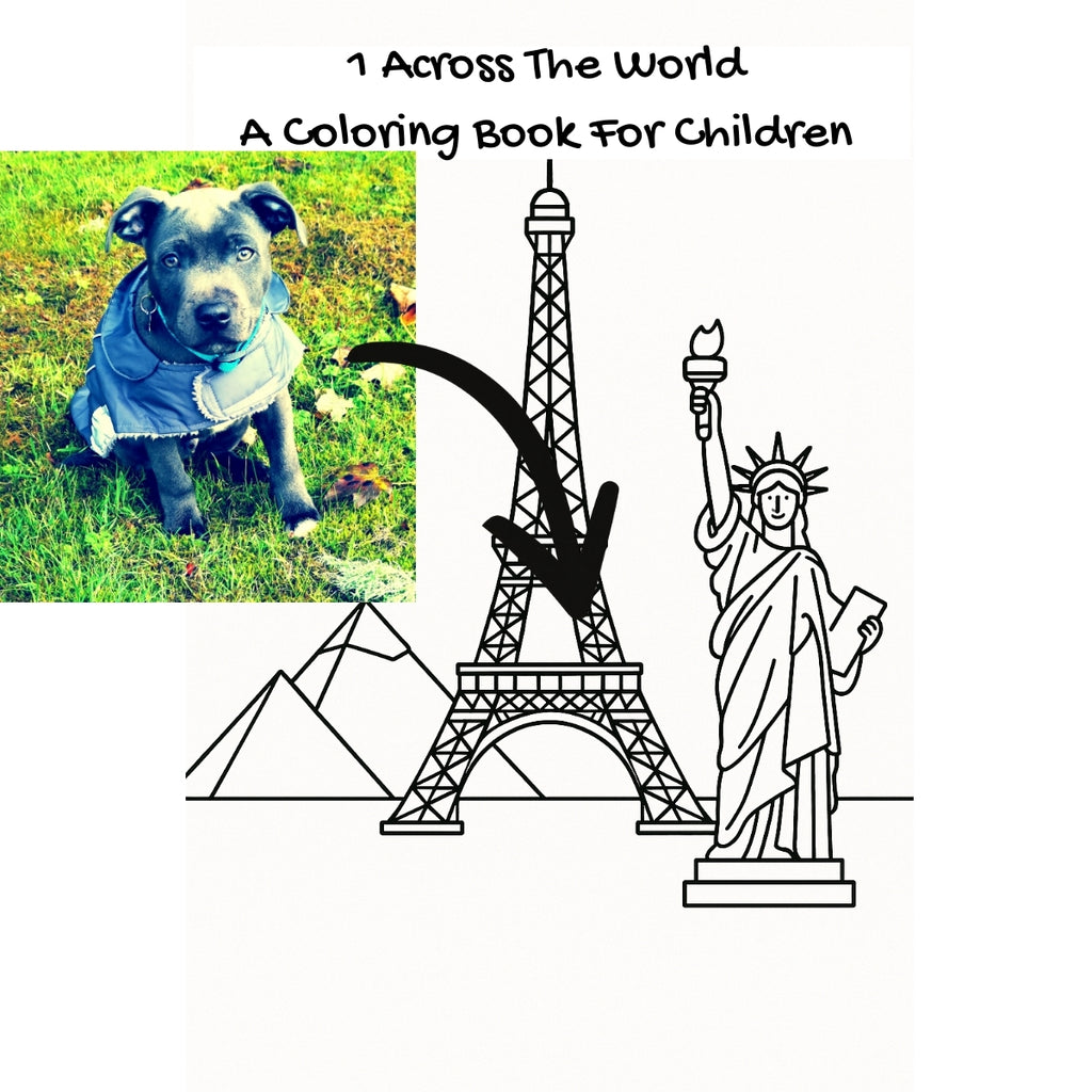 1 Across The World: A Coloring Book For Children
