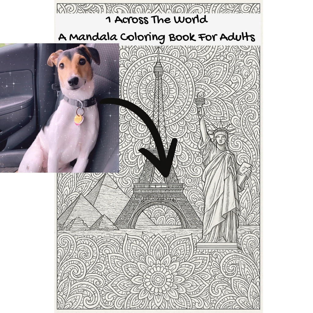1 Across The World: A Mandala Coloring Book For Adults