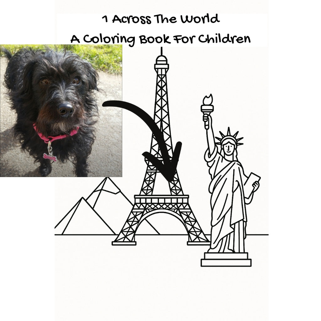 1 Across The World: A Coloring Book For Children