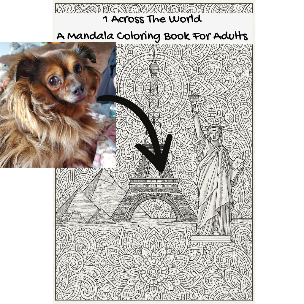 1 Across The World: A Mandala Coloring Book For Adults