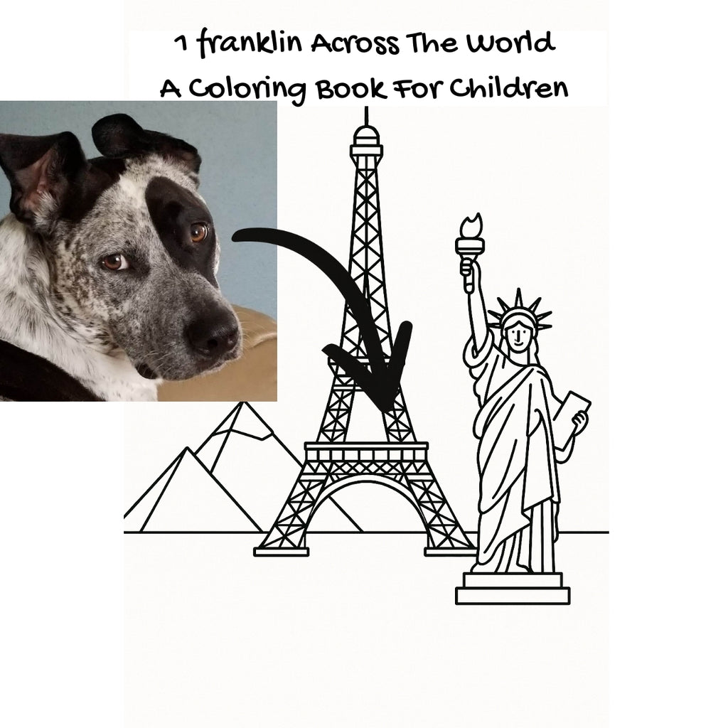1 franklin Across The World: A Coloring Book For Children