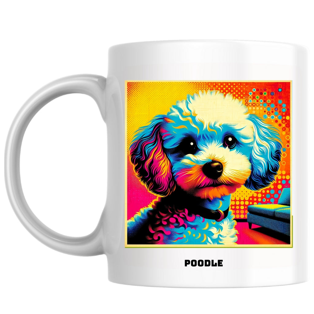 Poodle the Magnificent: Pop Art Coffee Mug