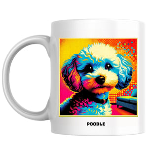 Poodle the Magnificent: Pop Art Coffee Mug