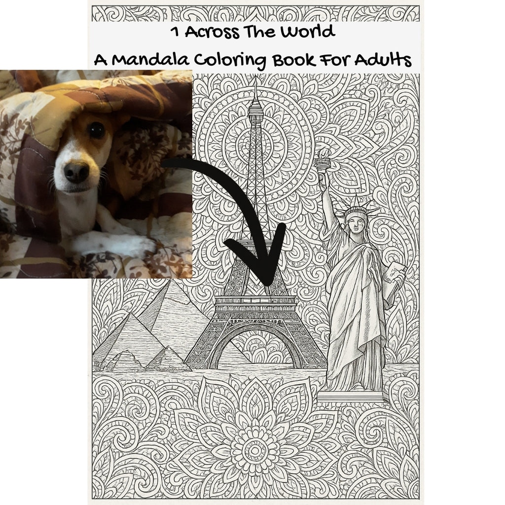 1 Across The World: A Mandala Coloring Book For Adults