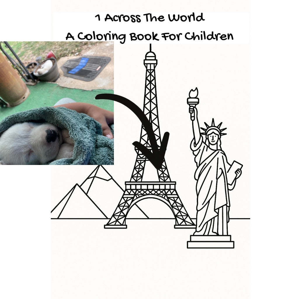 1 Across The World: A Coloring Book For Children