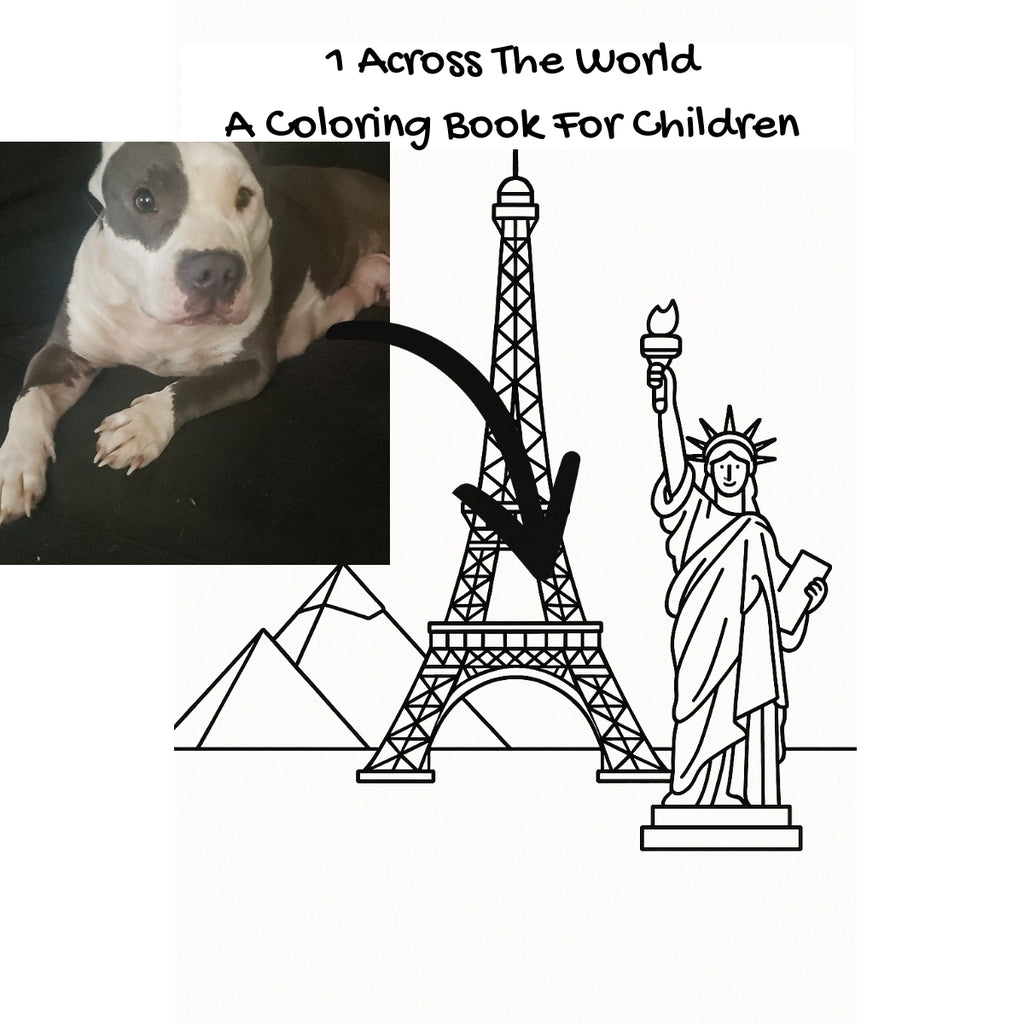 1 Across The World: A Coloring Book For Children