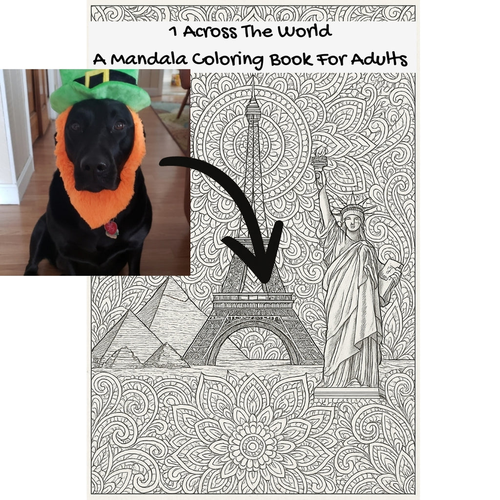 1 Across The World: A Mandala Coloring Book For Adults