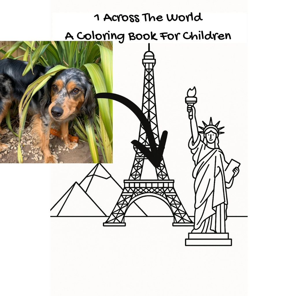 1 Across The World: A Coloring Book For Children