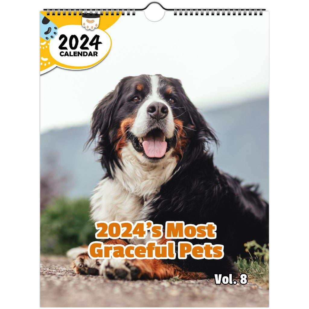 2024's Most Graceful Pets Volume Eight: 2024 Wall Calendar (Published)