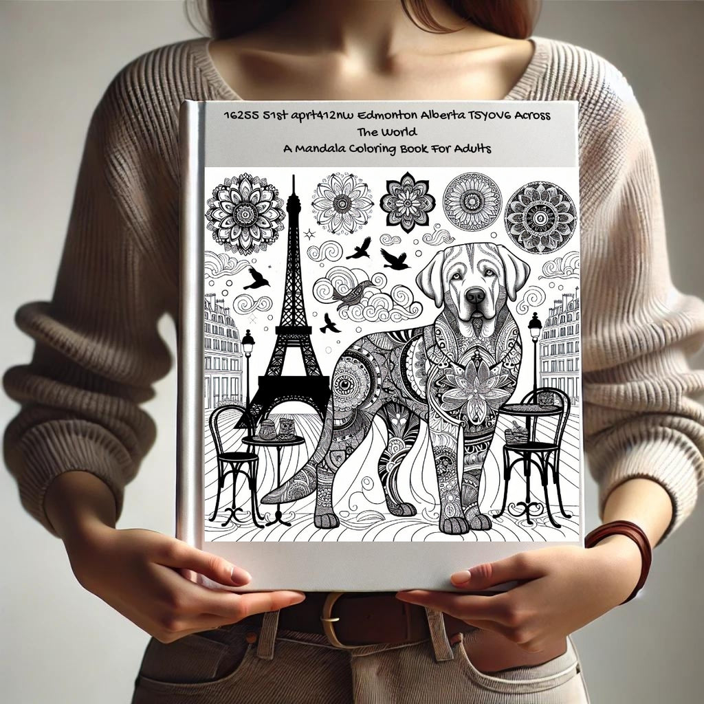 16255 51st aprt412nw Edmonton  Alberta T5Y0V6 Across The World: A Mandala Coloring Book For Adults