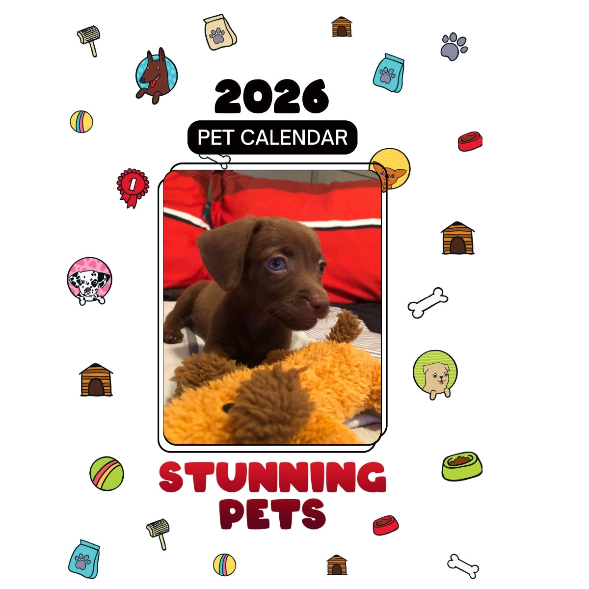 4077751062 Headlines Stunning Pets: A 2026 Pet Calendar