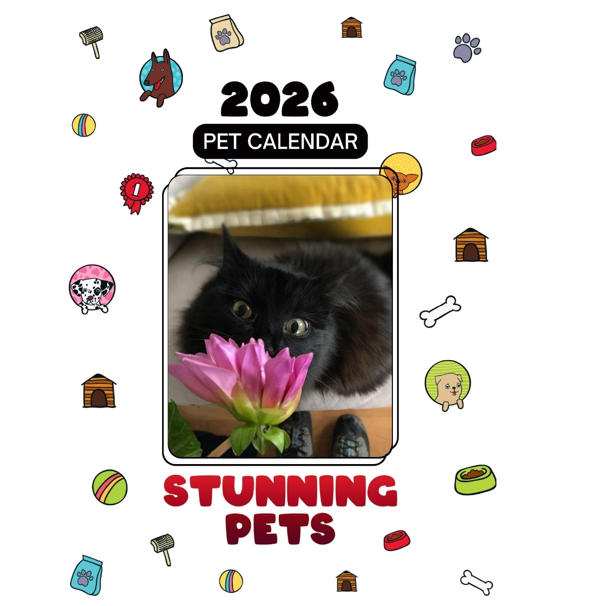 2 Headlines Stunning Pets: A 2026 Pet Calendar
