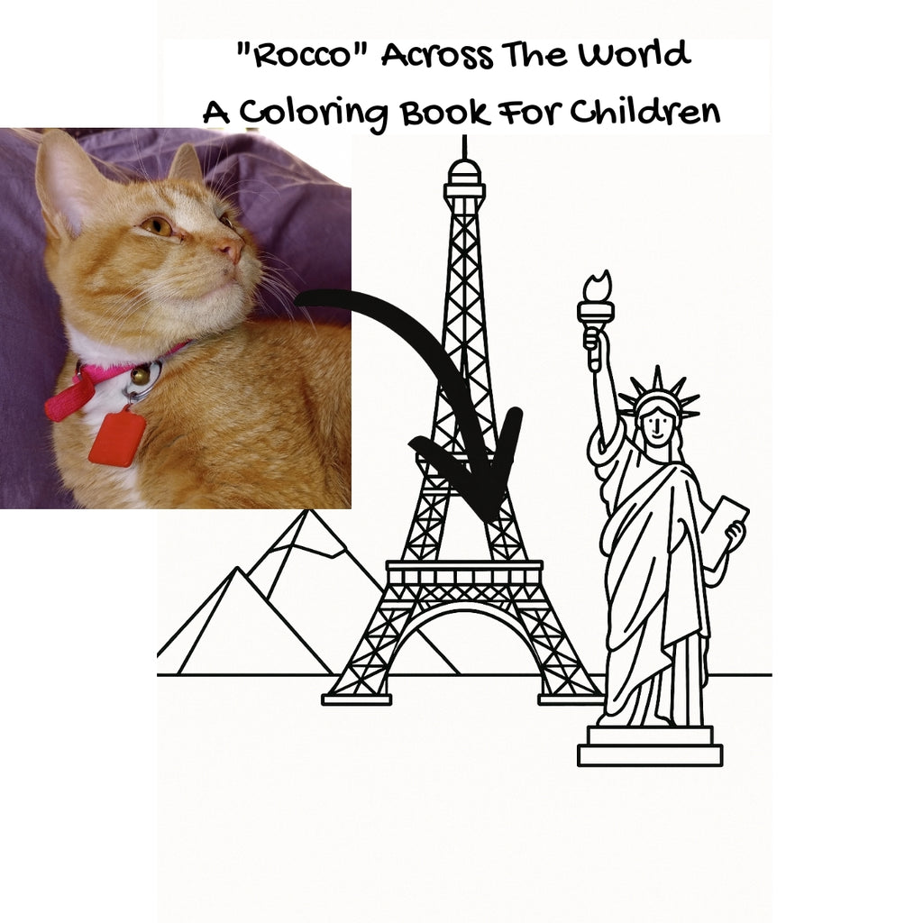 "Rocco" Across The World: A Coloring Book For Children