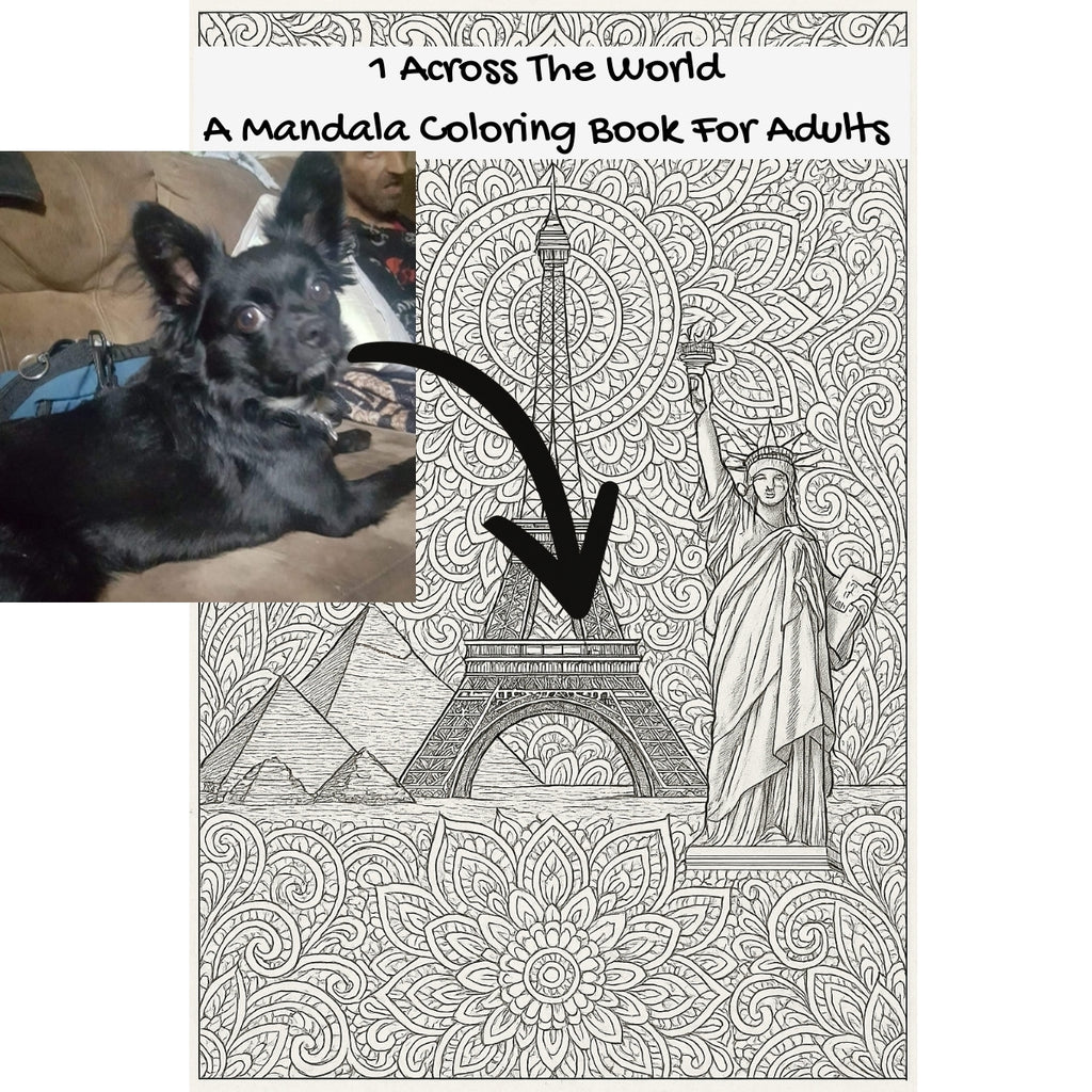 1 Across The World: A Mandala Coloring Book For Adults