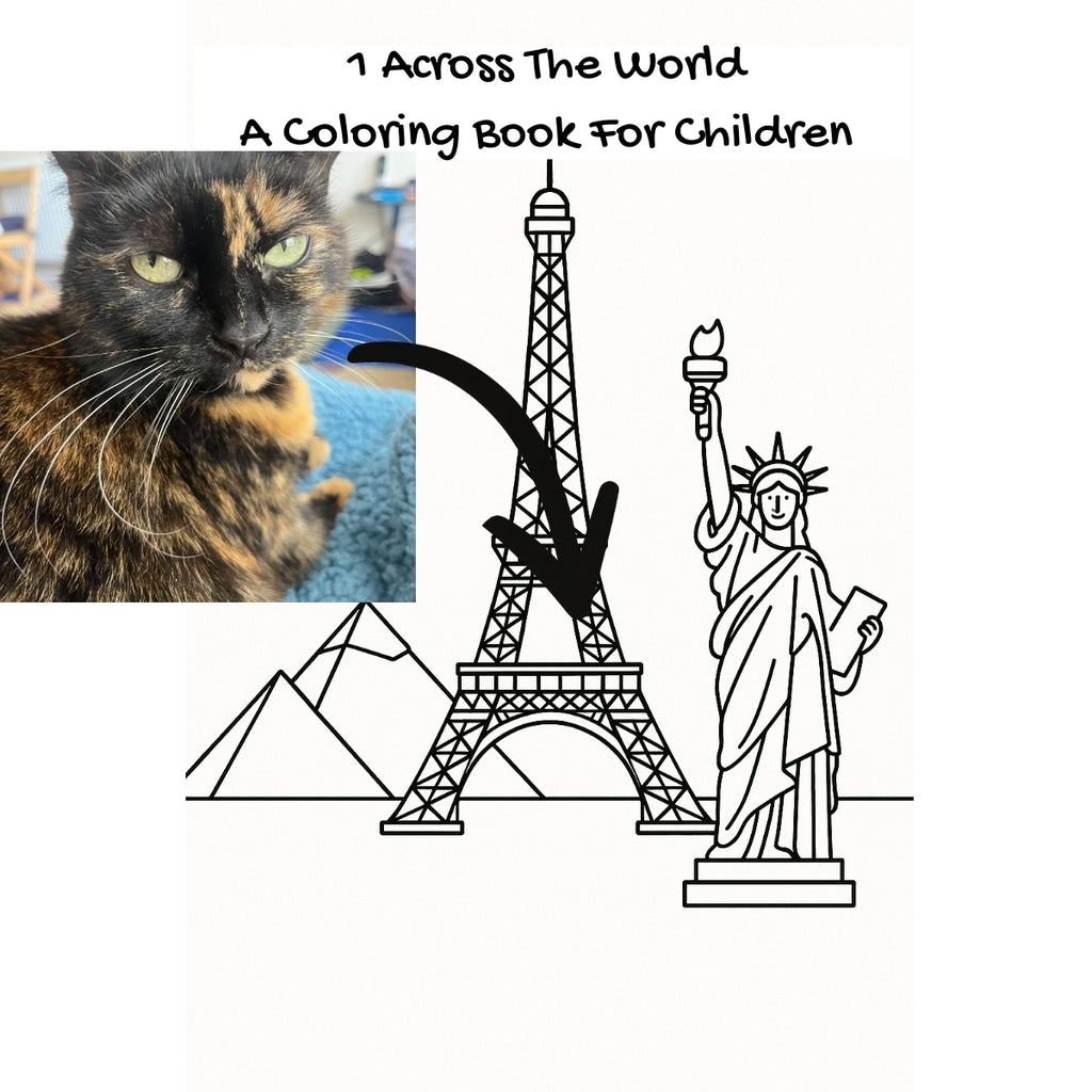 1 Across The World: A Coloring Book For Children