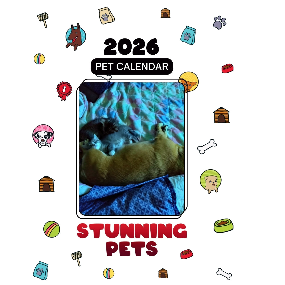 3 Headlines Stunning Pets: A 2026 Pet Calendar