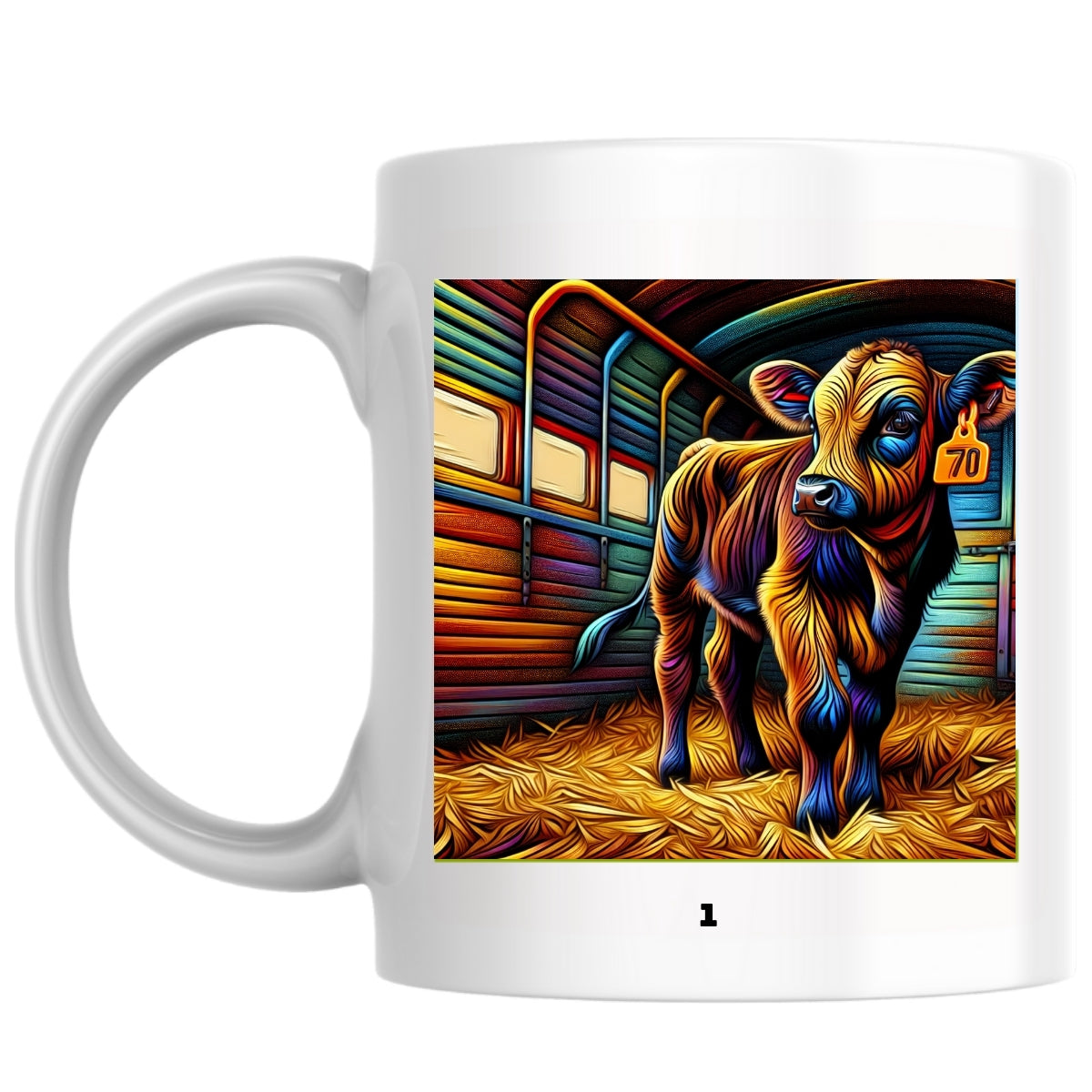 1 the Magnificent: Pop Art Coffee Mug