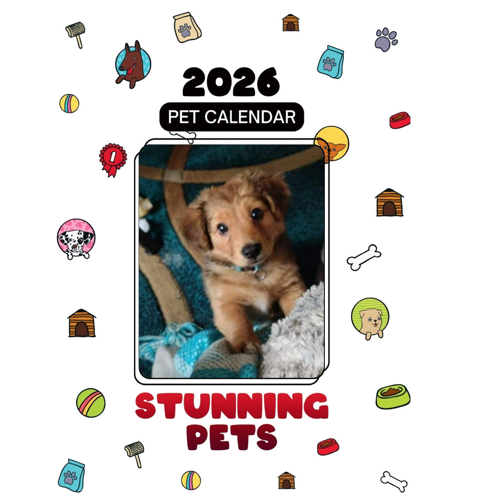 2567705376 Headlines Stunning Pets: A 2026 Pet Calendar