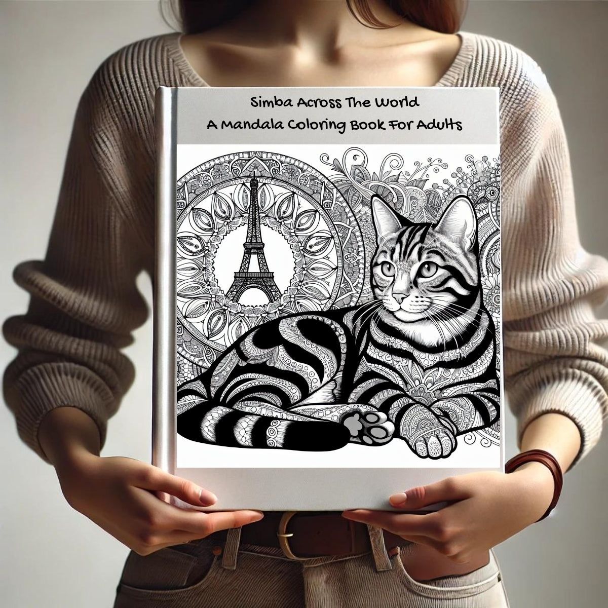 Simba Across The World: A Mandala Coloring Book For Adults