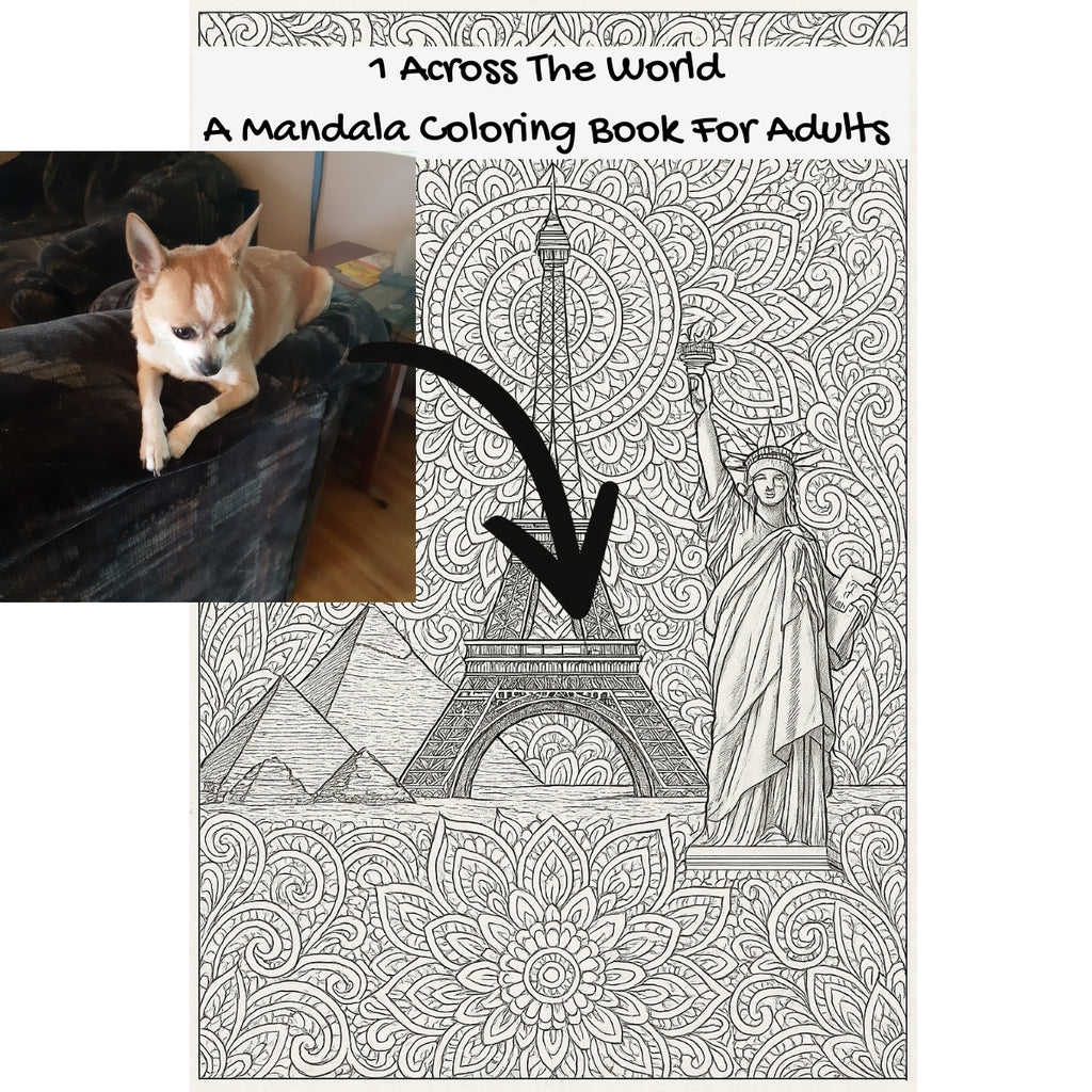 1 Across The World: A Mandala Coloring Book For Adults
