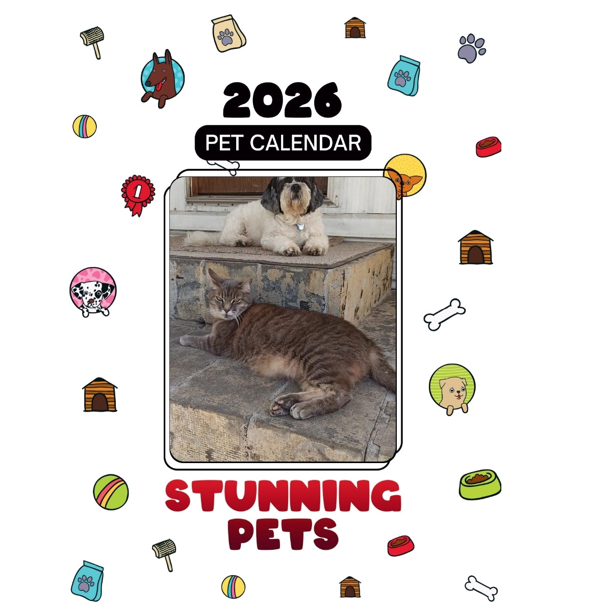 2 Headlines Stunning Pets: A 2026 Pet Calendar
