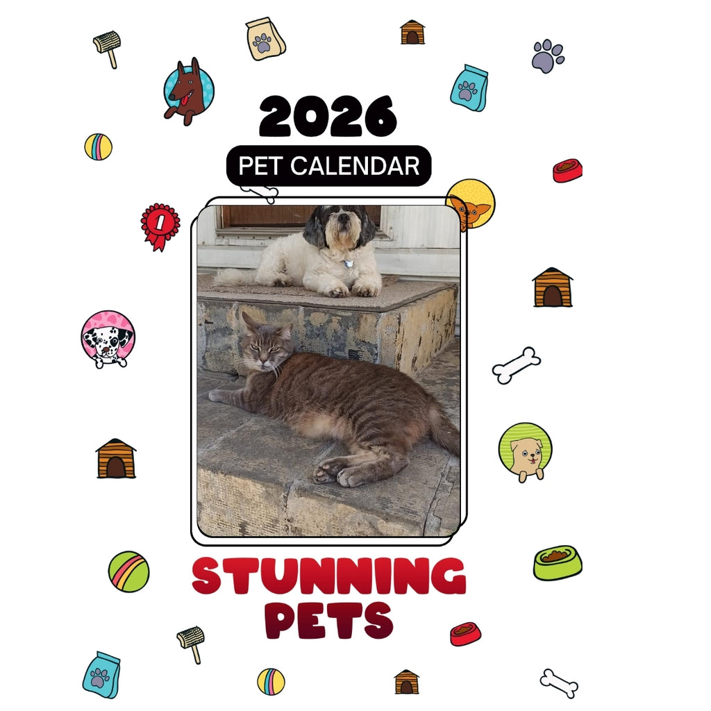 2 Headlines Stunning Pets: A 2026 Pet Calendar
