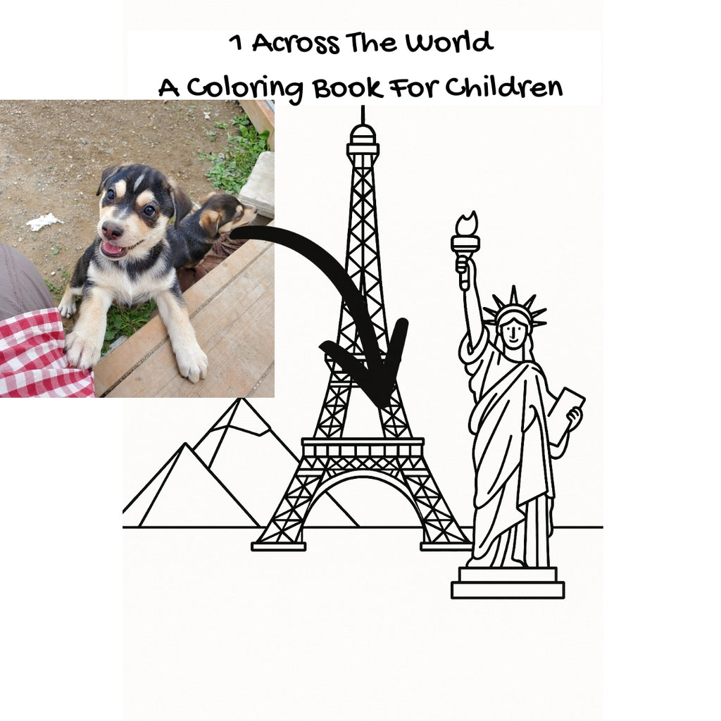 1 Across The World: A Coloring Book For Children