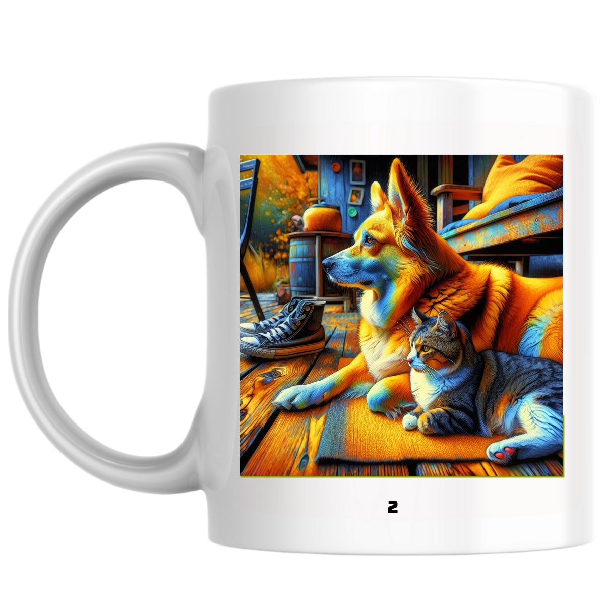 2 the Magnificent: Pop Art Coffee Mug