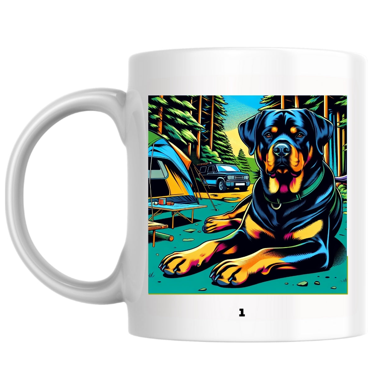 1 the Magnificent: Pop Art Coffee Mug