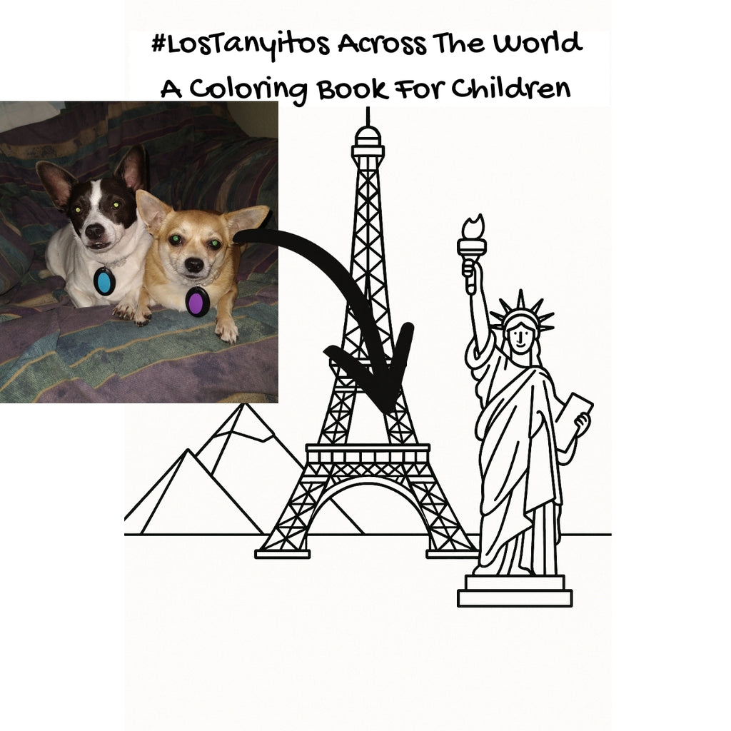 #LosTanyitos Across The World: A Coloring Book For Children