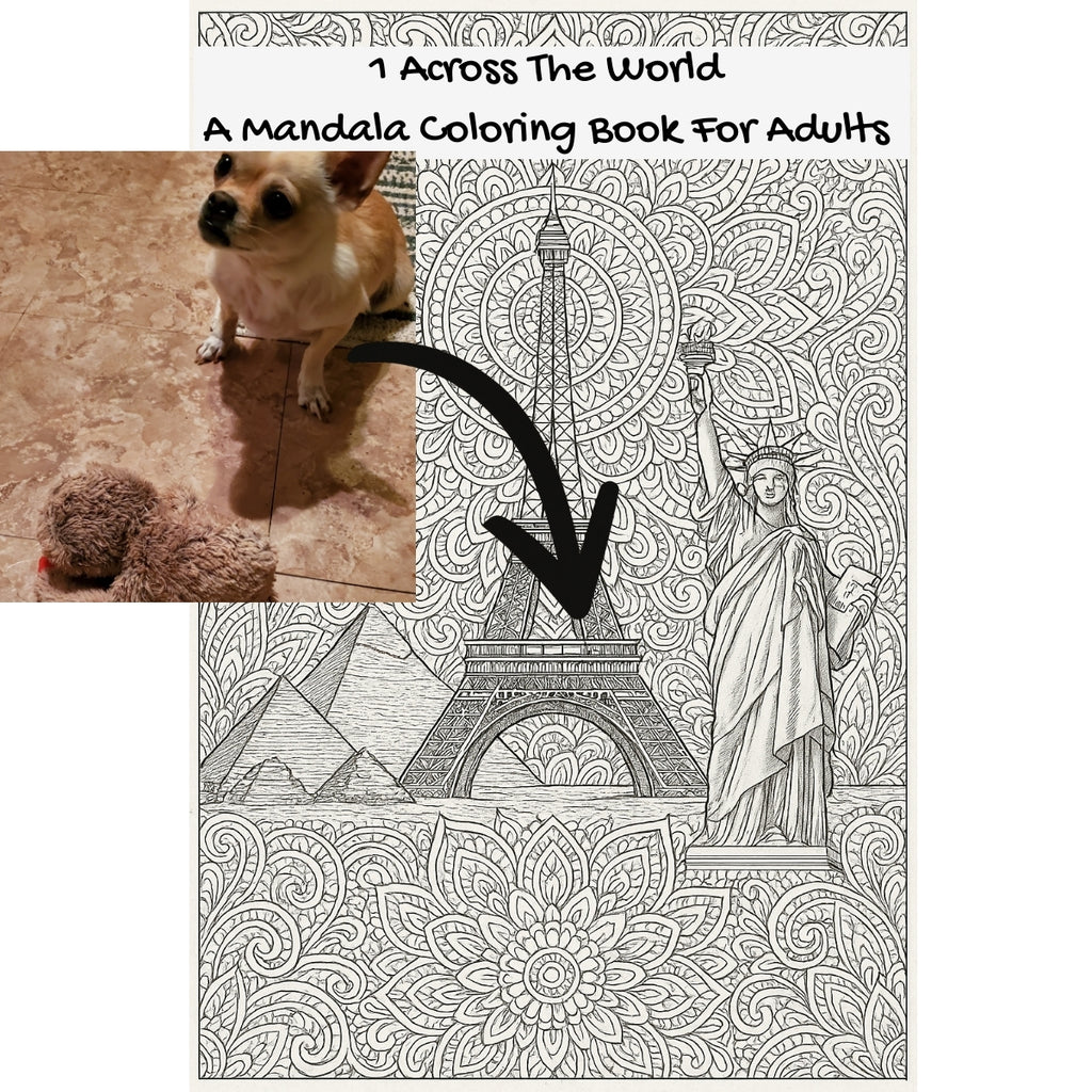 1 Across The World: A Mandala Coloring Book For Adults